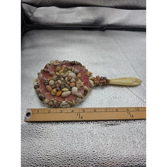 Vintage Seashell Decorative Hand Mirror & Box Set - Picture 11 of 11